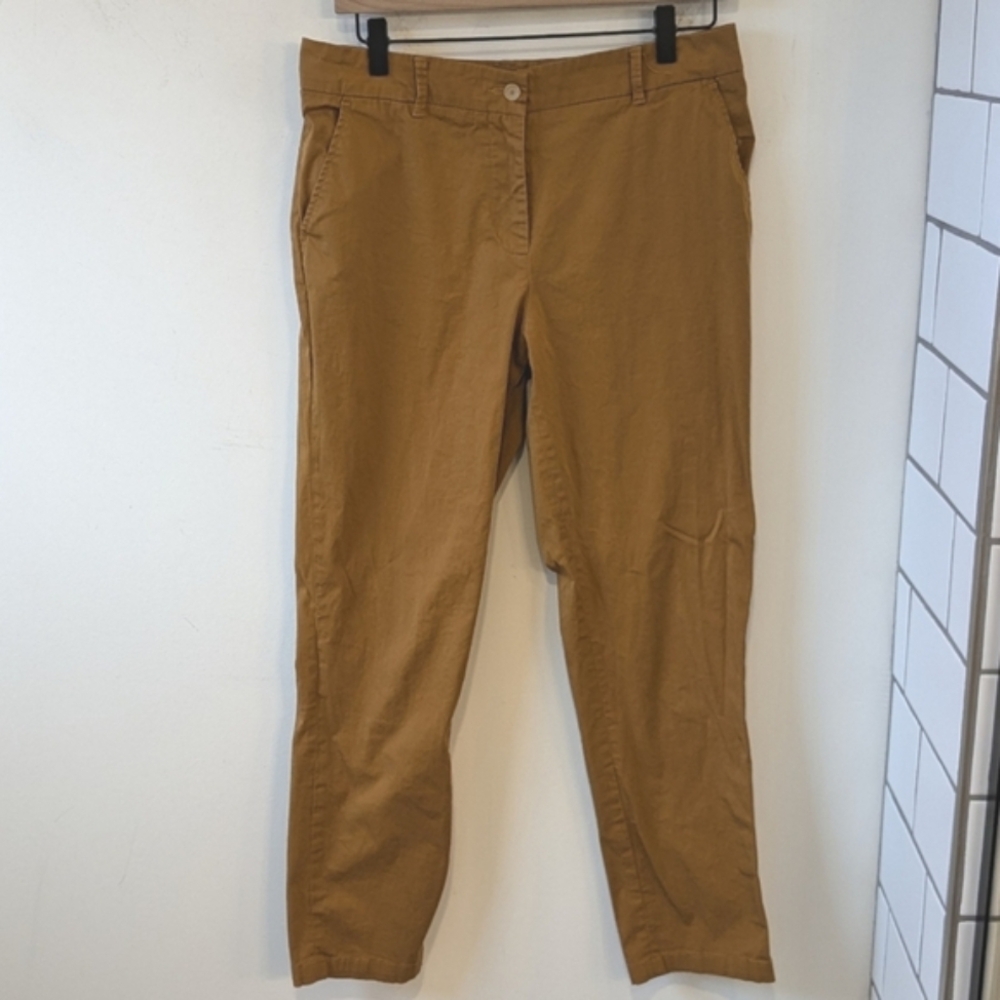Momoni Women's Brown Cotton Chino Pants Size 42/4